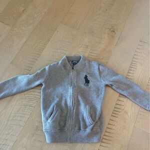 Polo Ralph Lauren boys grey cotton sweater